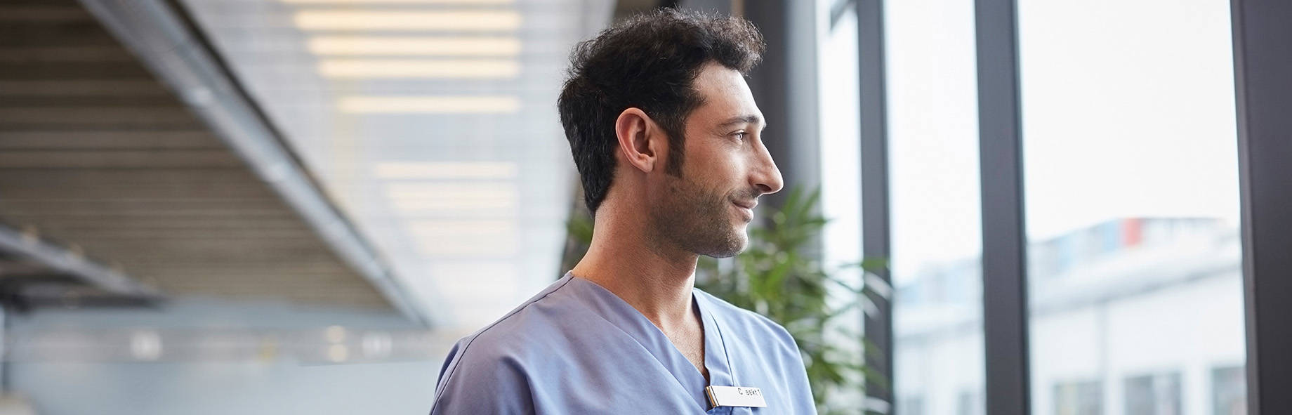 En mannlig sykepleier