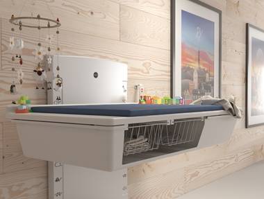 Pressalit stellebord for barn uten vask miljo